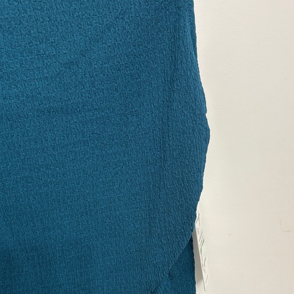 Calvin Klein Sleeveless Dark Teal Blouse - Picture 3 of 6